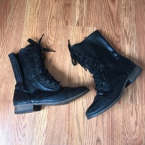 Black Combat Boots